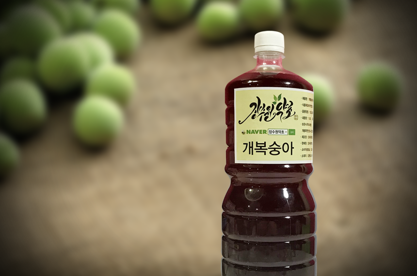 자연산 개복숭아효소 / 원액 1.8L